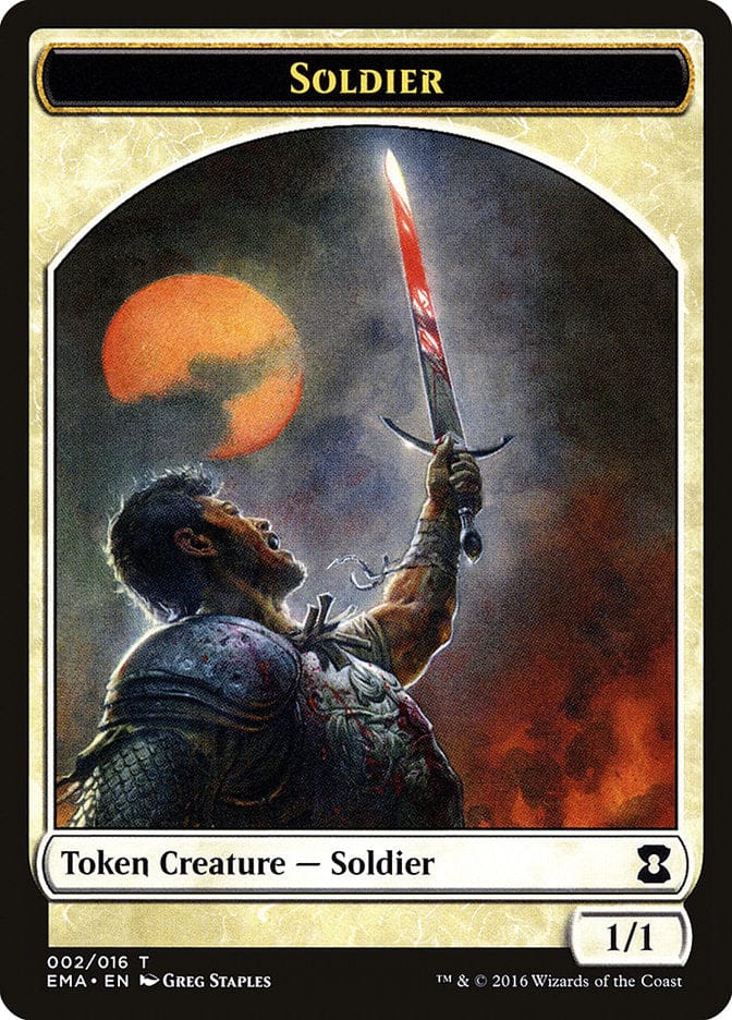 Soldier Token [Eternal Masters Tokens] Magic: The Gathering