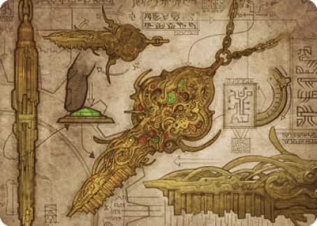 Key to the City Art Card [The Brothers' War Art Series] Magic: The Gathering