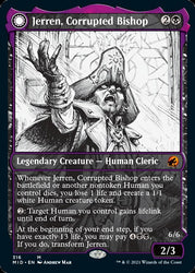 Jerren, Corrupted Bishop // Ormendahl, the Corrupted (Showcase Eternal Night) [Innistrad: Midnight Hunt] Magic: The Gathering