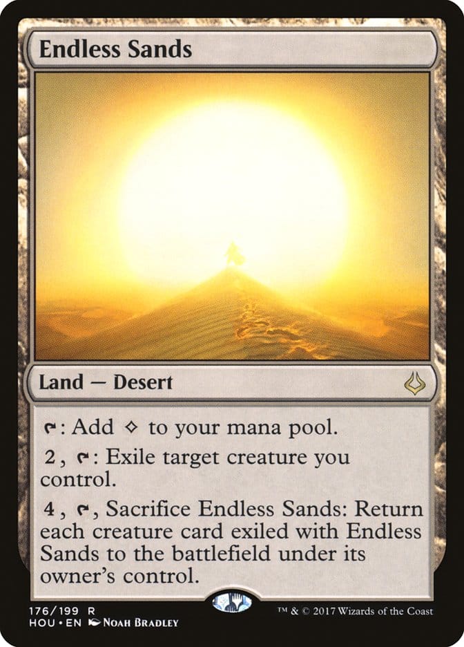 Endless Sands [Hour of Devastation] Magic: The Gathering