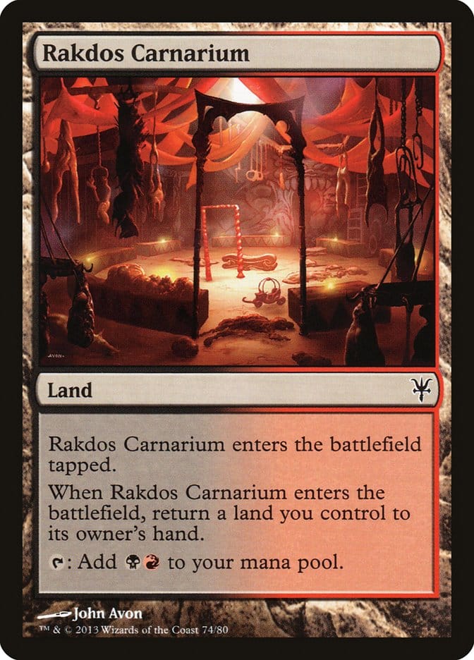 Rakdos Carnarium [Duel Decks: Sorin vs. Tibalt] Magic: The Gathering