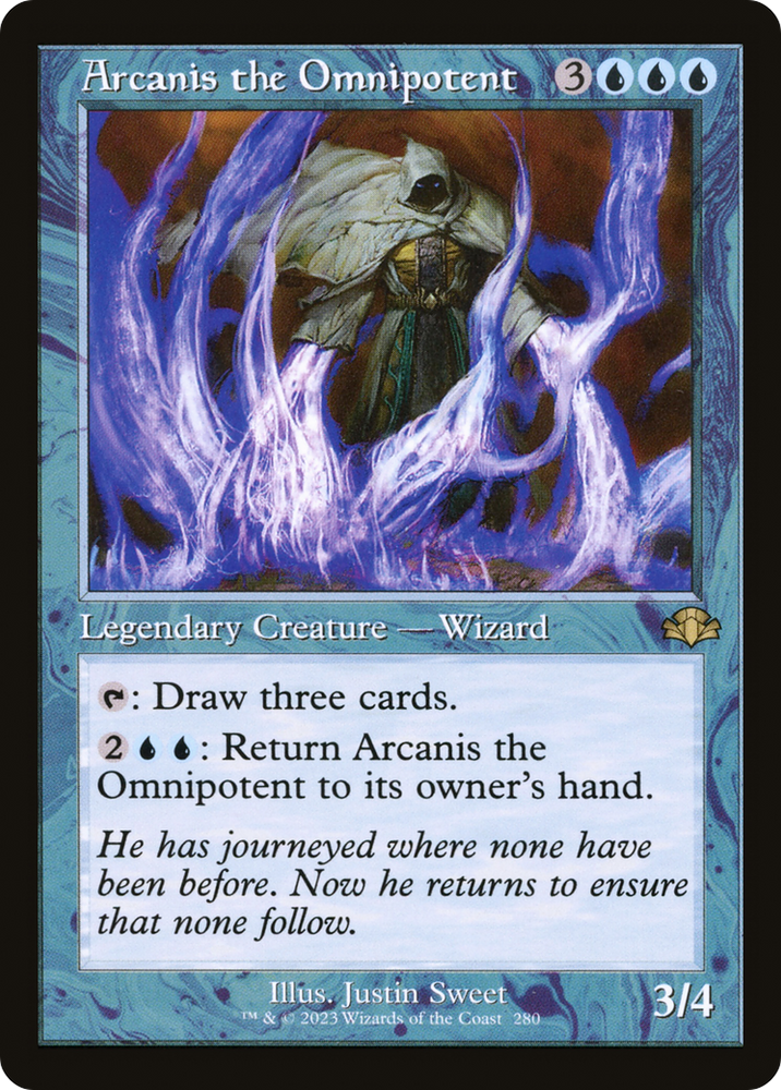 Arcanis the Omnipotent (Retro) [Dominaria Remastered] Magic: The Gathering