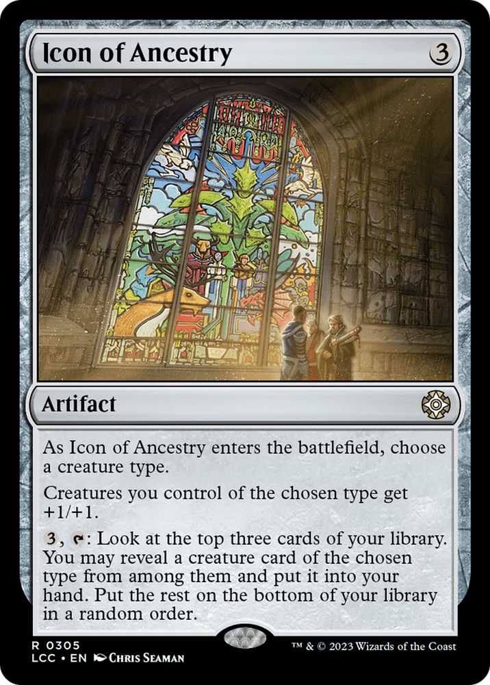 Icon of Ancestry [The Lost Caverns of Ixalan Commander] Magic: The Gathering