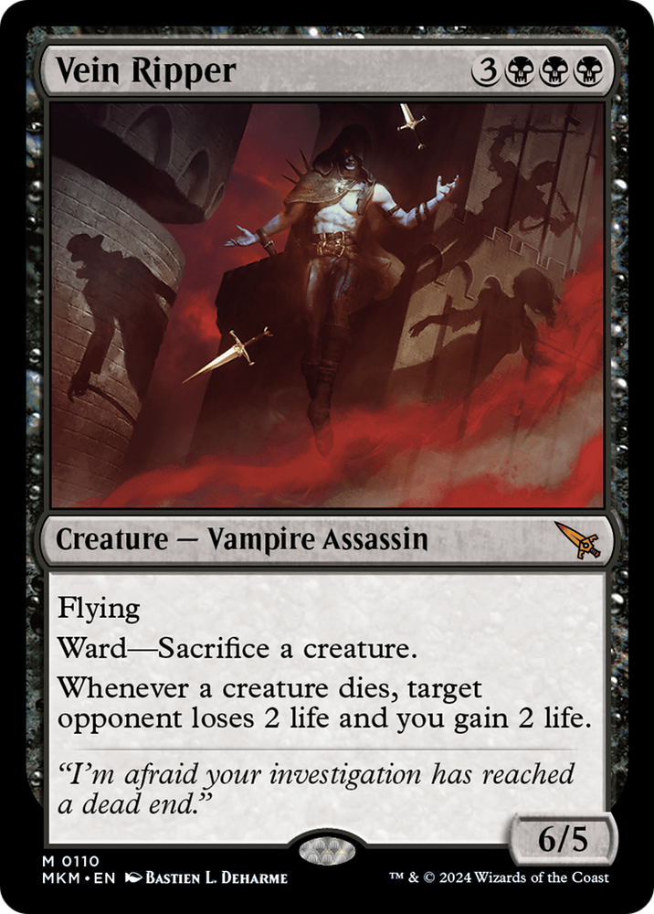 Vein Ripper [Murders at Karlov Manor] Magic: The Gathering