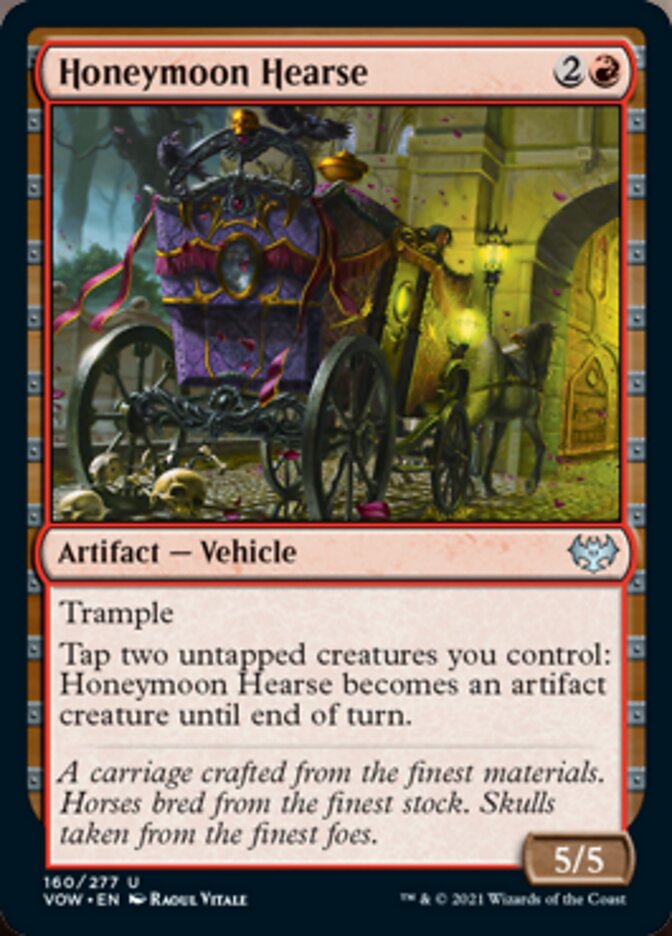 Honeymoon Hearse [Innistrad: Crimson Vow] Magic: The Gathering