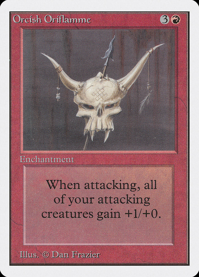 Orcish Oriflamme [Unlimited Edition] Magic: The Gathering