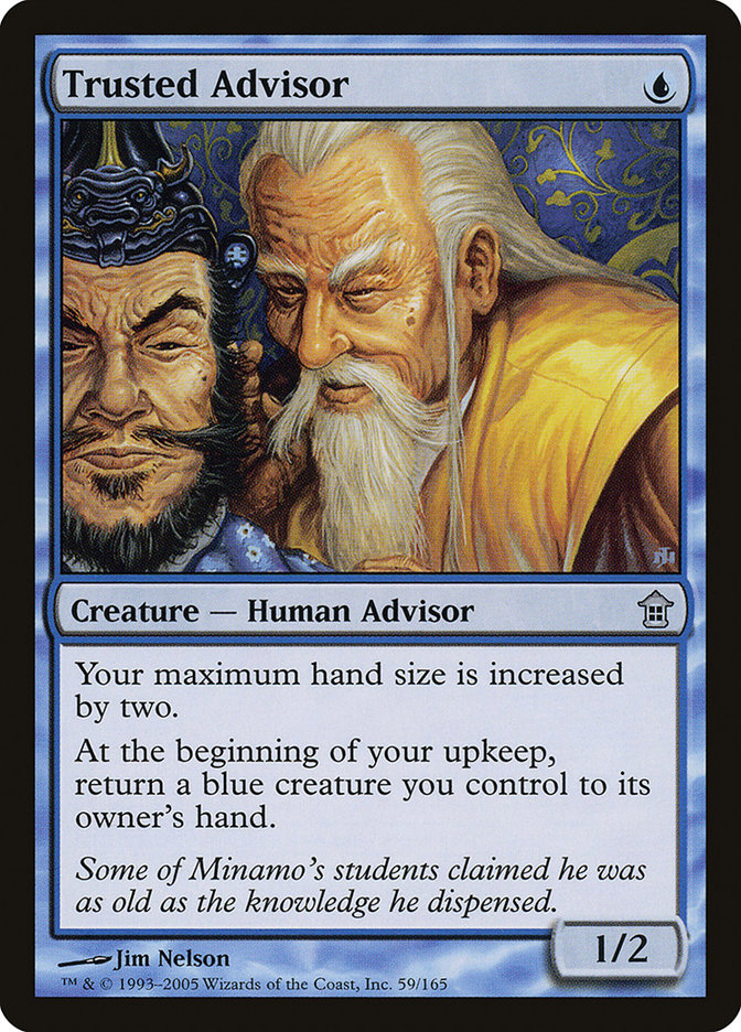Trusted Advisor [Saviors of Kamigawa] Magic: The Gathering