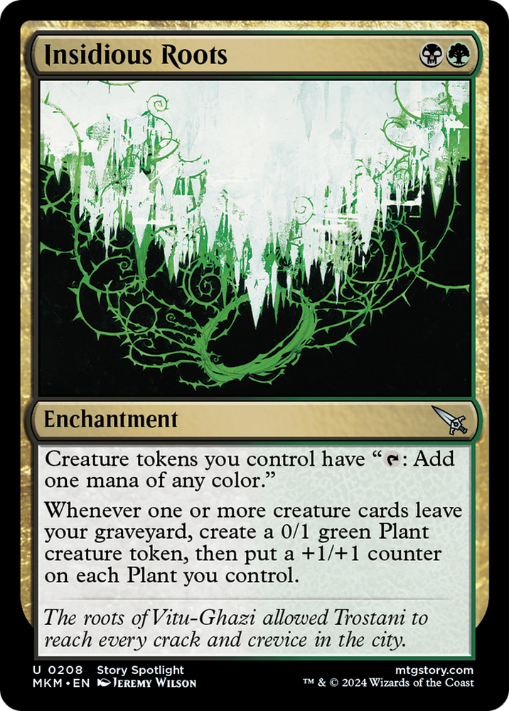 Insidious Roots [Murders at Karlov Manor] Magic: The Gathering