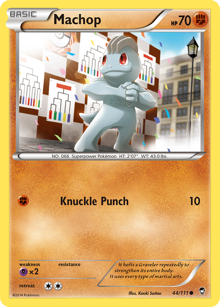 Machop (44/111) [XY: Furious Fists] Pokémon