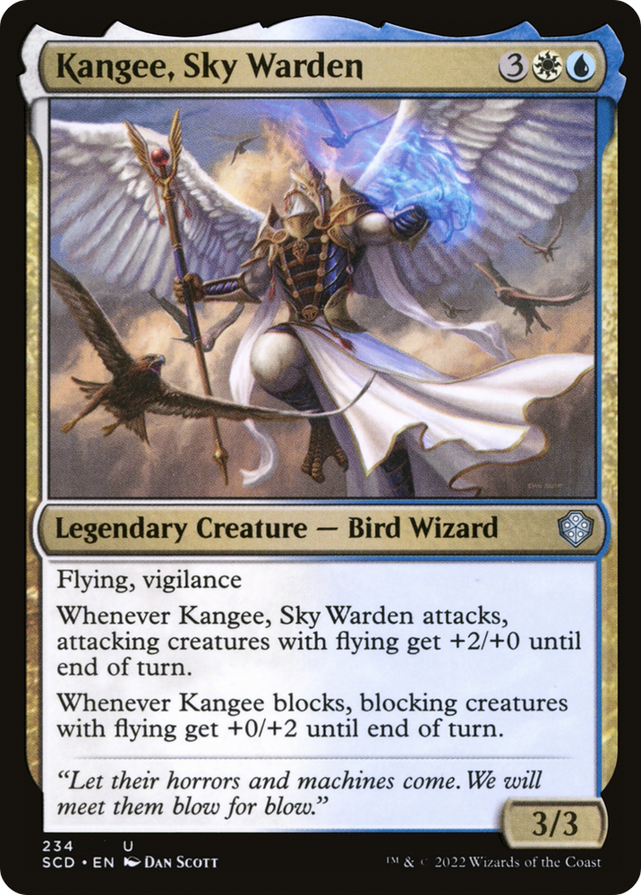 Kangee, Sky Warden [Starter Commander Decks] Magic: The Gathering