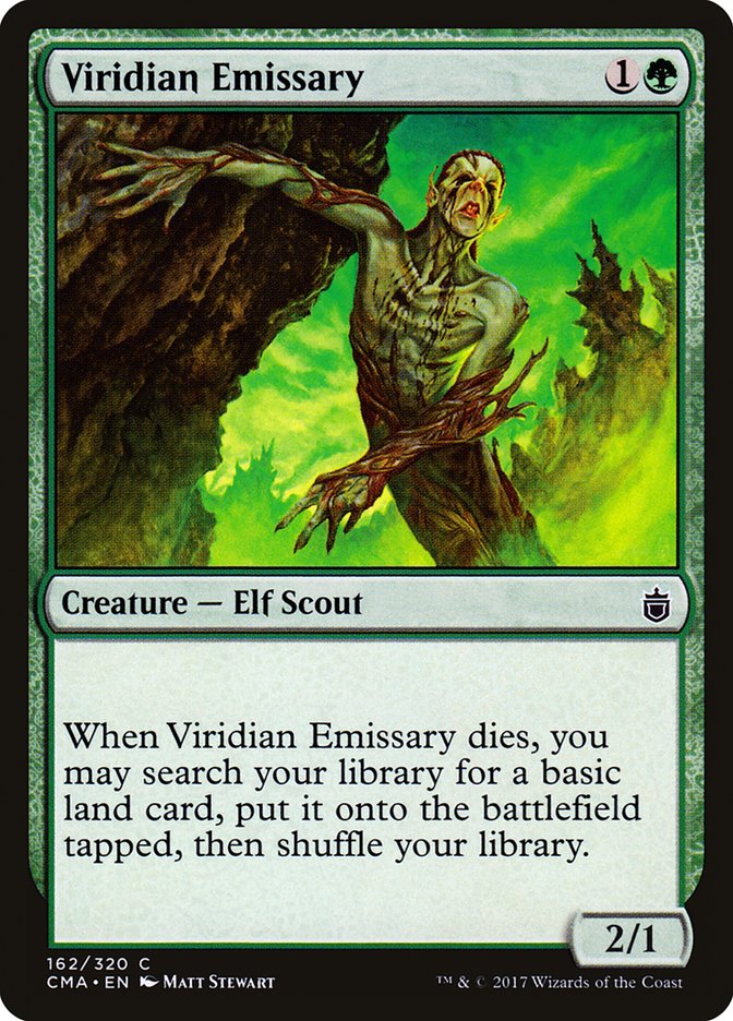 Viridian Emissary [Commander Anthology] Magic: The Gathering