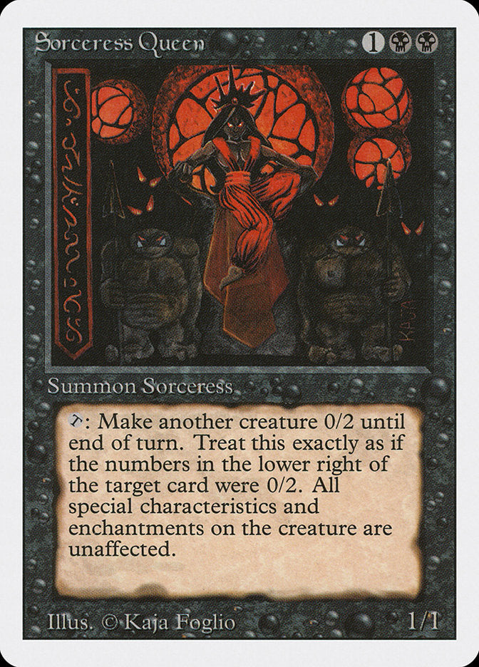 Sorceress Queen [Revised Edition] Magic: The Gathering