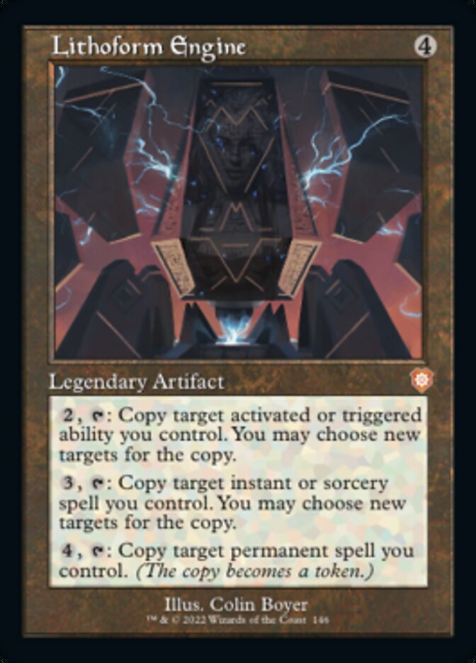 Lithoform Engine (Retro) [The Brothers' War Commander] Magic: The Gathering