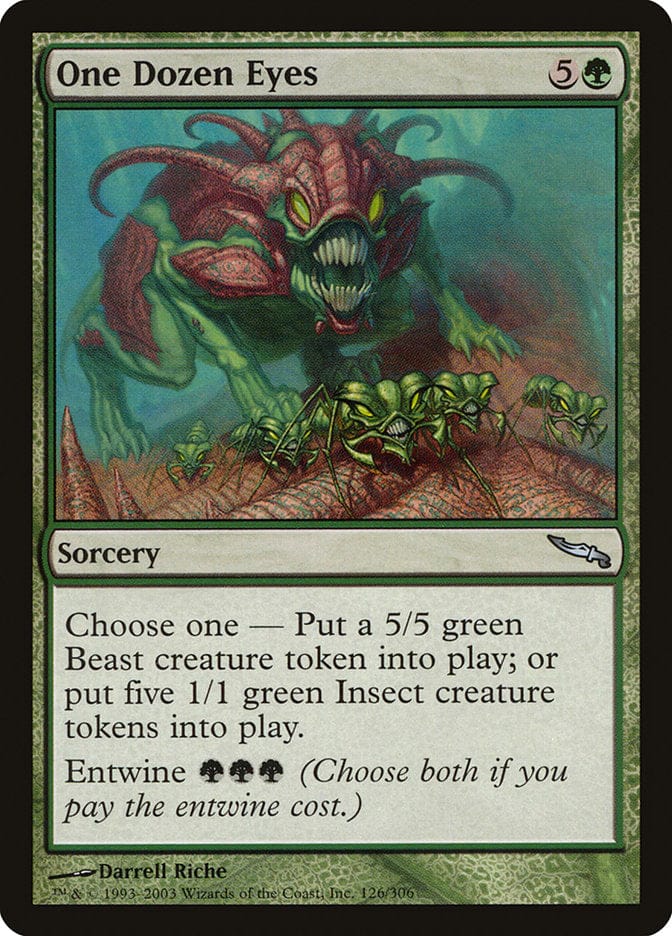 One Dozen Eyes [Mirrodin] Magic: The Gathering