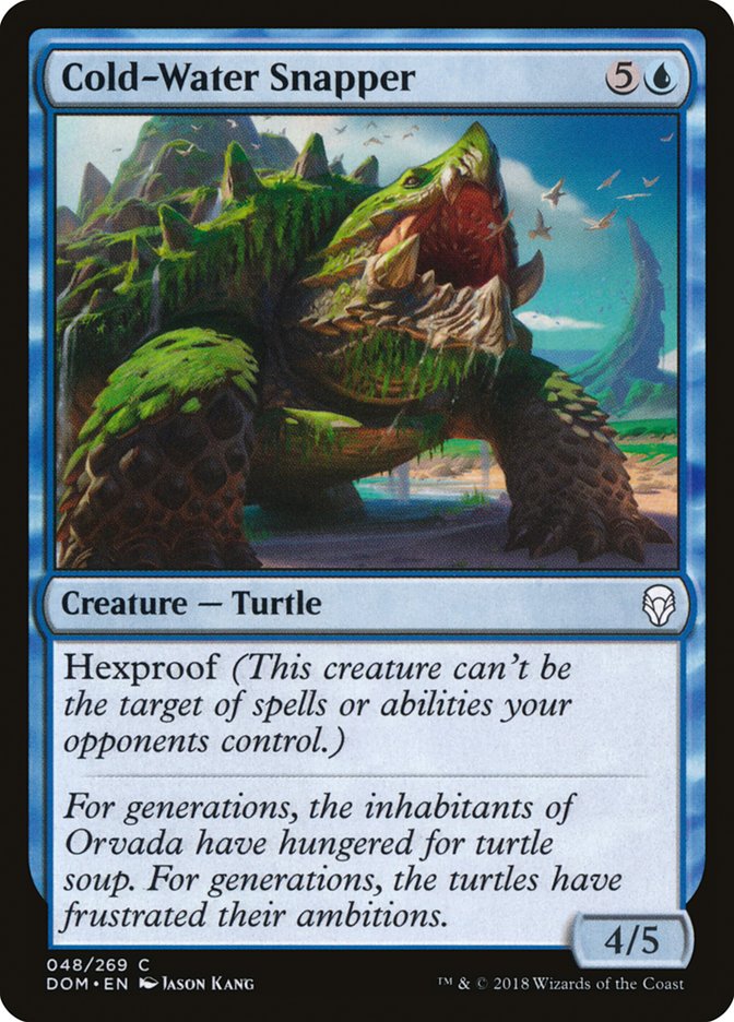 Cold-Water Snapper [Dominaria] Magic: The Gathering