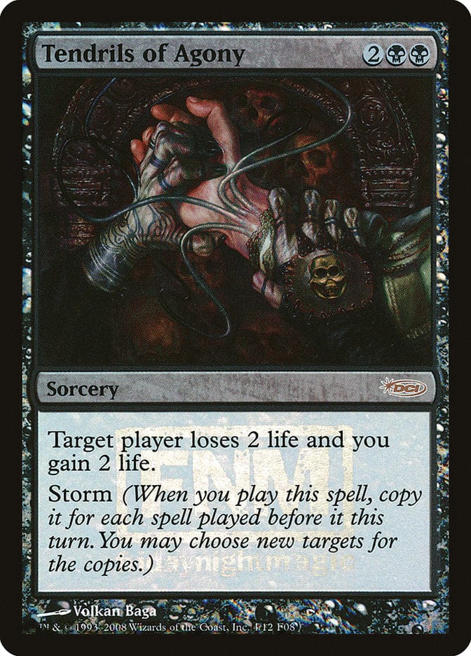 Tendrils of Agony [Friday Night Magic 2008] Magic: The Gathering