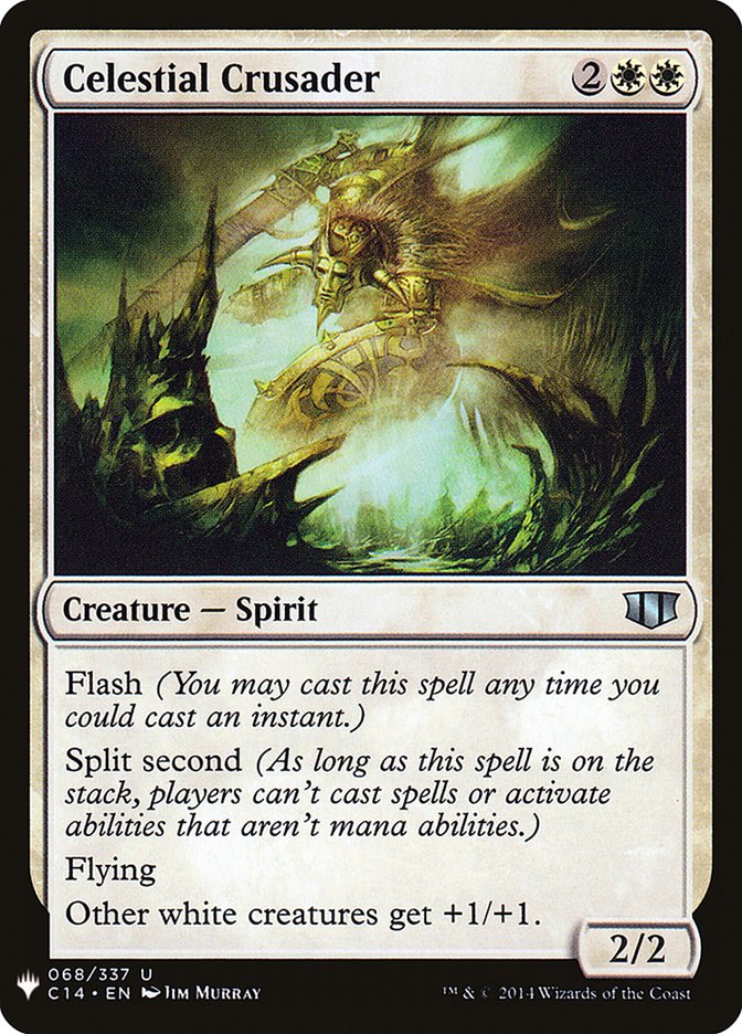 Celestial Crusader [Mystery Booster] Magic: The Gathering