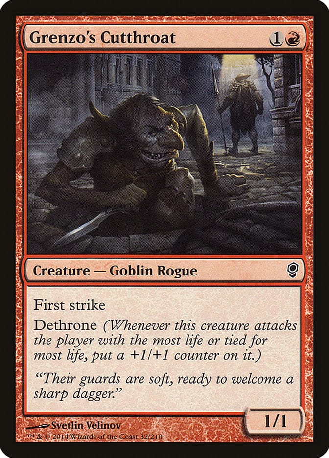 Grenzo's Cutthroat [Conspiracy] Magic: The Gathering