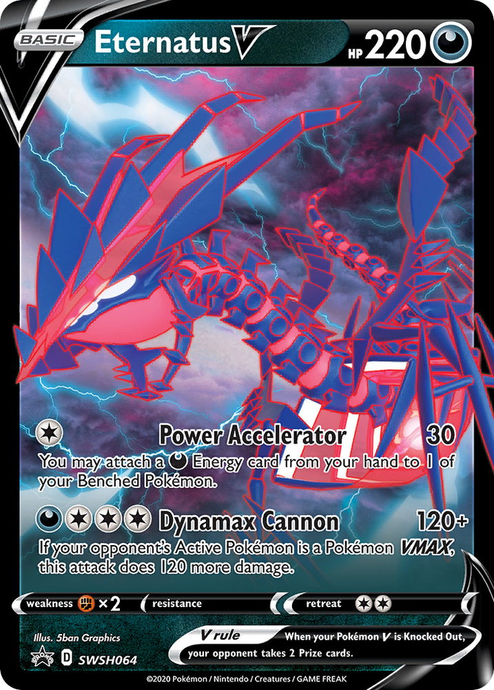 Eternatus V (SWSH064) [Sword & Shield: Black Star Promos] Pokémon