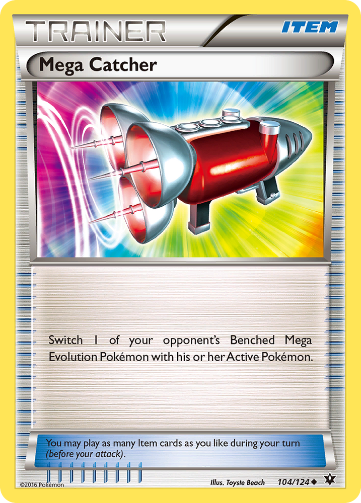 Mega Catcher (104/124) [XY: Fates Collide] Pokémon