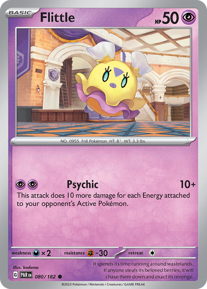 Flittle (080/182) [Scarlet & Violet: Paradox Rift] Pokémon
