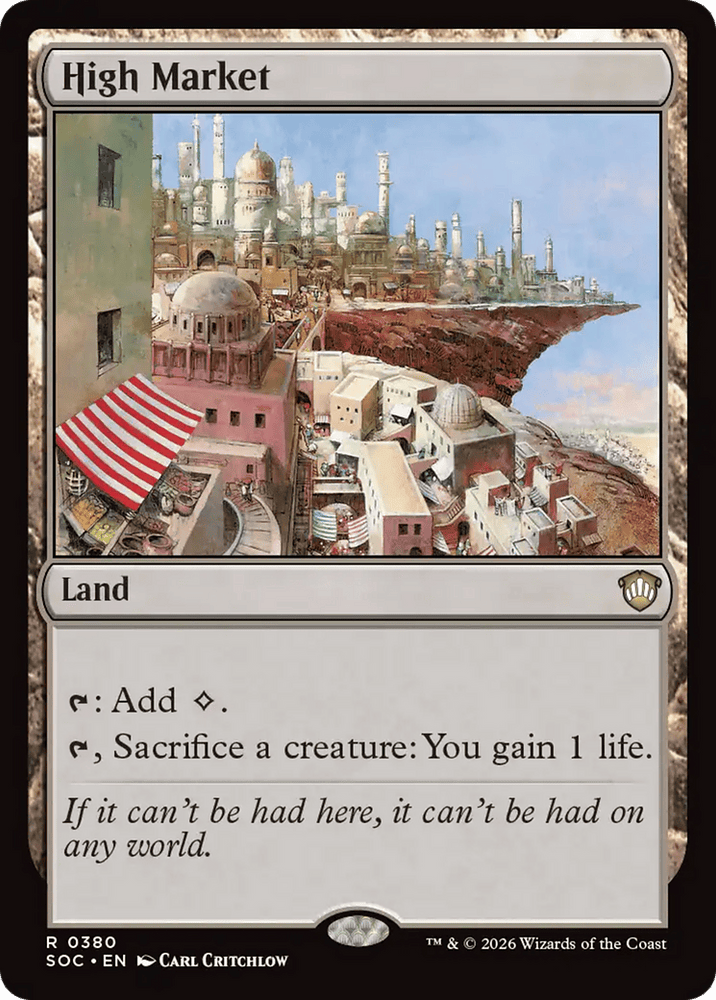 High Market [Secrets of Strixhaven Commander]