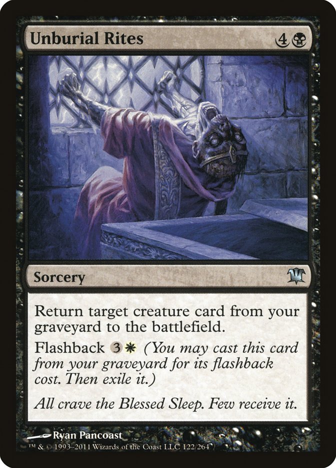Unburial Rites [Innistrad] Magic: The Gathering