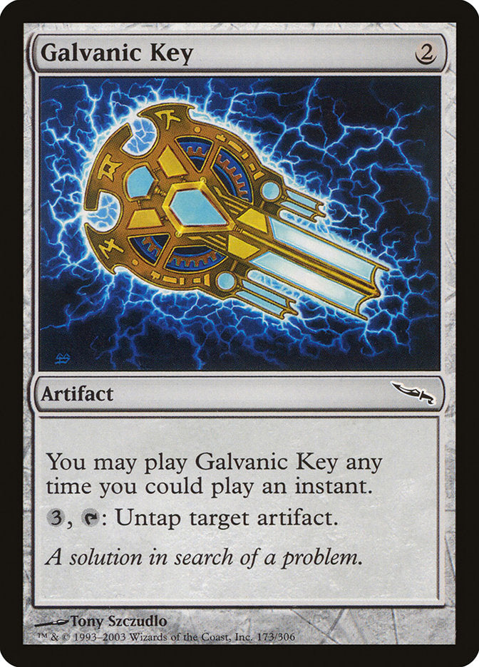 Galvanic Key [Mirrodin] Magic: The Gathering