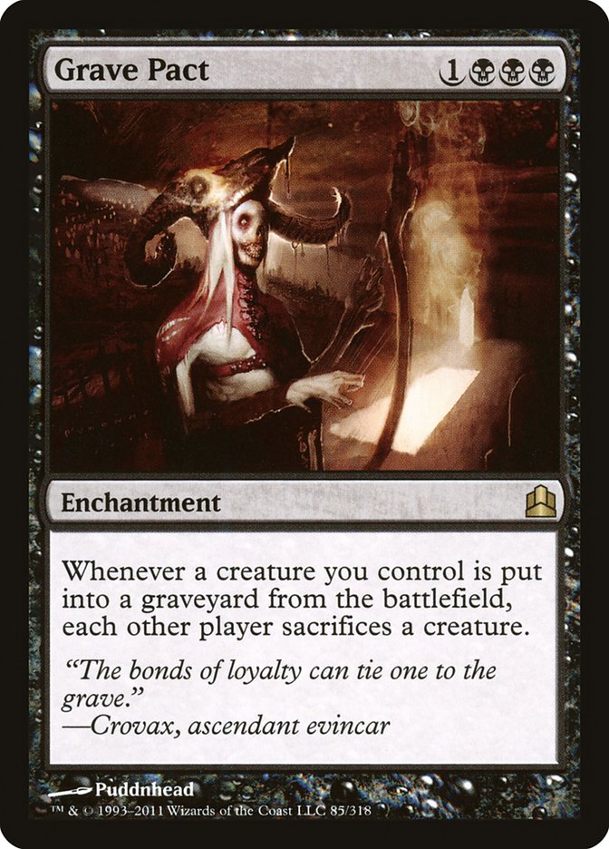 Grave Pact [Commander 2011] Magic: The Gathering