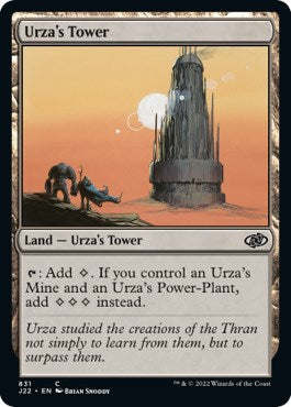 Urza's Tower [Jumpstart 2022] Magic: The Gathering