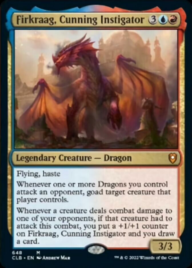 Firkraag, Cunning Instigator [Commander Legends: Battle for Baldur's Gate] Magic: The Gathering