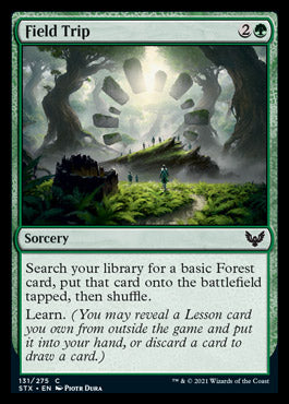 Field Trip [Strixhaven: School of Mages] Magic: The Gathering