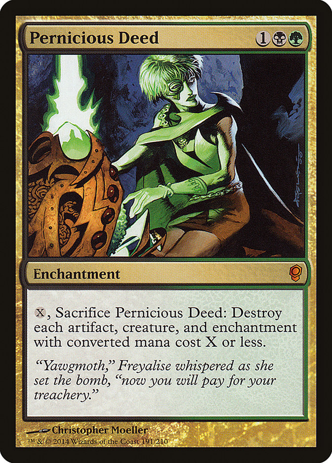 Pernicious Deed [Conspiracy] Magic: The Gathering
