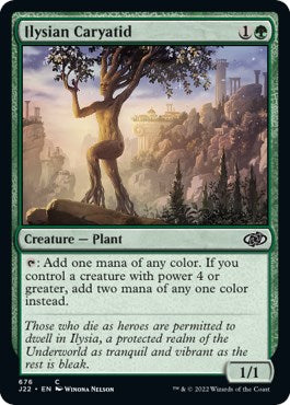 Ilysian Caryatid [Jumpstart 2022] Magic: The Gathering