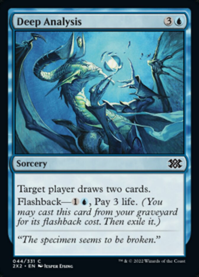 Deep Analysis [Double Masters 2022] Magic: The Gathering