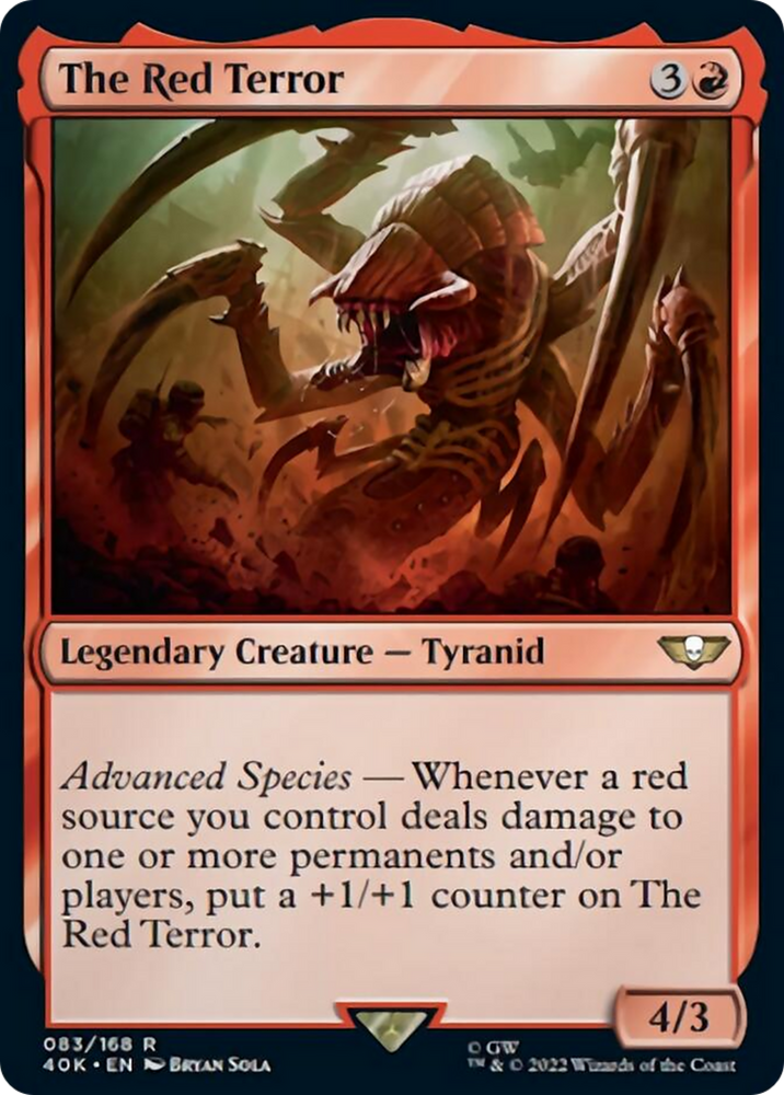 The Red Terror [Warhammer 40,000] Magic: The Gathering