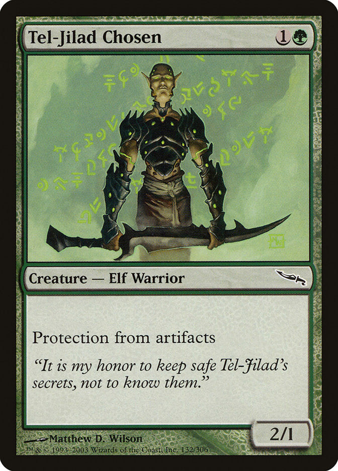 Tel-Jilad Chosen [Mirrodin] Magic: The Gathering