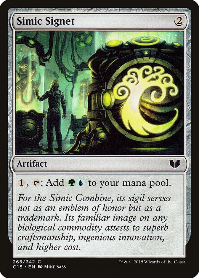 Simic Signet [Commander 2015] Magic: The Gathering