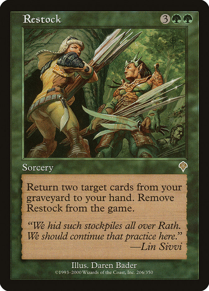 Restock [Invasion] Magic: The Gathering