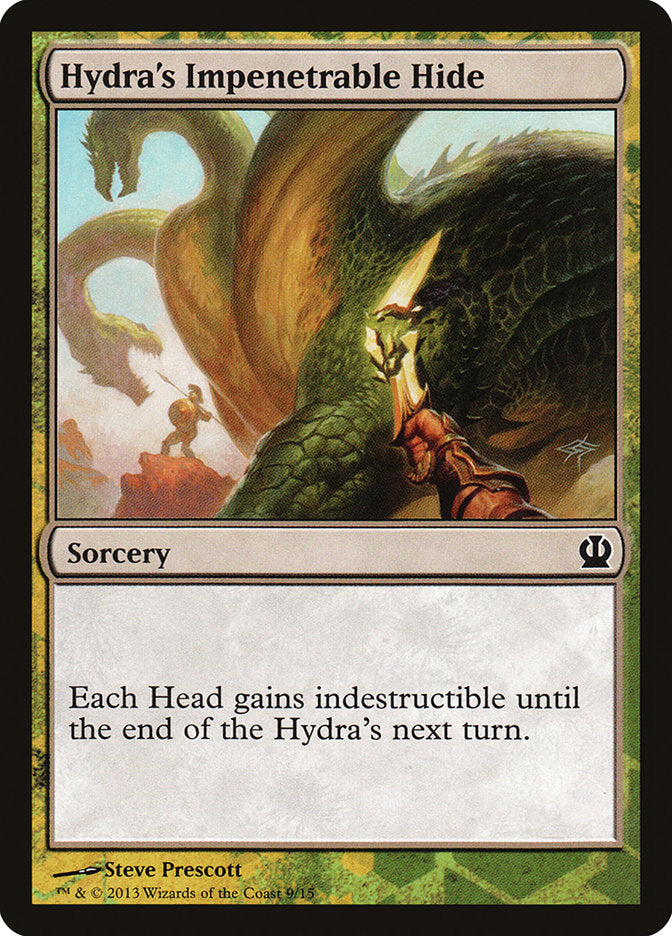 Hydra's Impenetrable Hide [Theros Face the Hydra] Magic: The Gathering