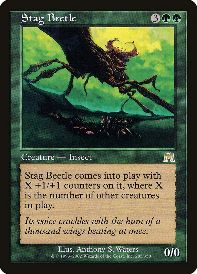 Stag Beetle [Onslaught] Magic: The Gathering