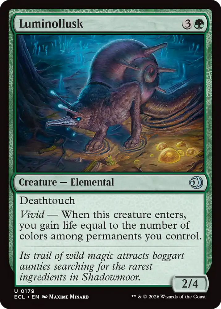 Luminollusk [Lorwyn Eclipsed] Magic: The Gathering