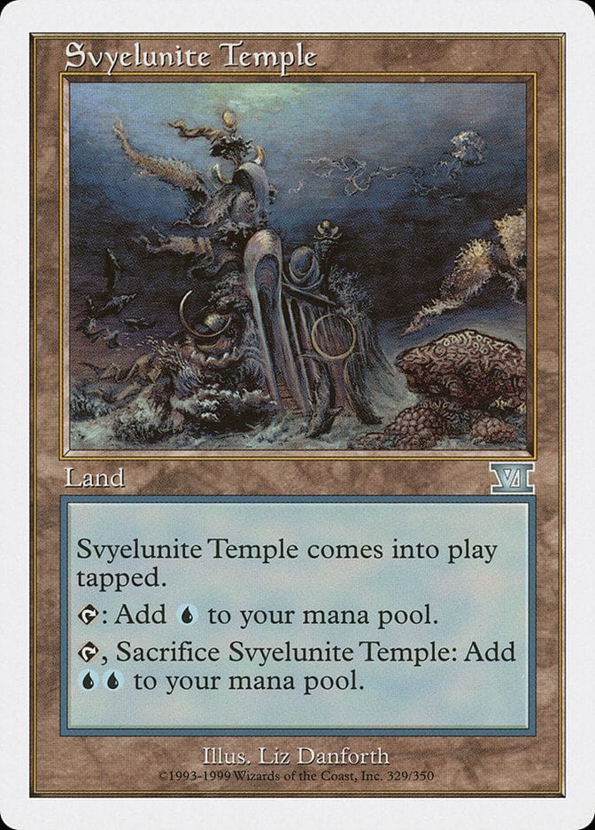 Svyelunite Temple [Classic Sixth Edition] Magic: The Gathering