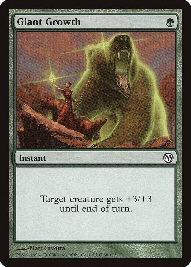 Giant Growth [Duels of the Planeswalkers] Magic: The Gathering