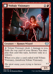 Voltaic Visionary // Volt-Charged Berserker [Innistrad: Crimson Vow] Magic: The Gathering