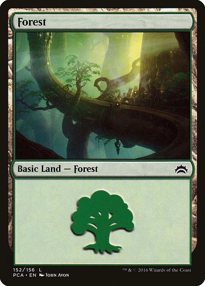Forest (152) [Planechase Anthology] Magic: The Gathering