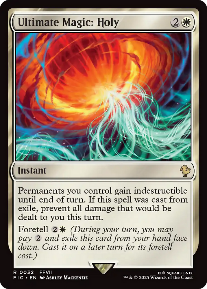 Ultimate Magic: Holy [FINAL FANTASY Commander] Magic: The Gathering