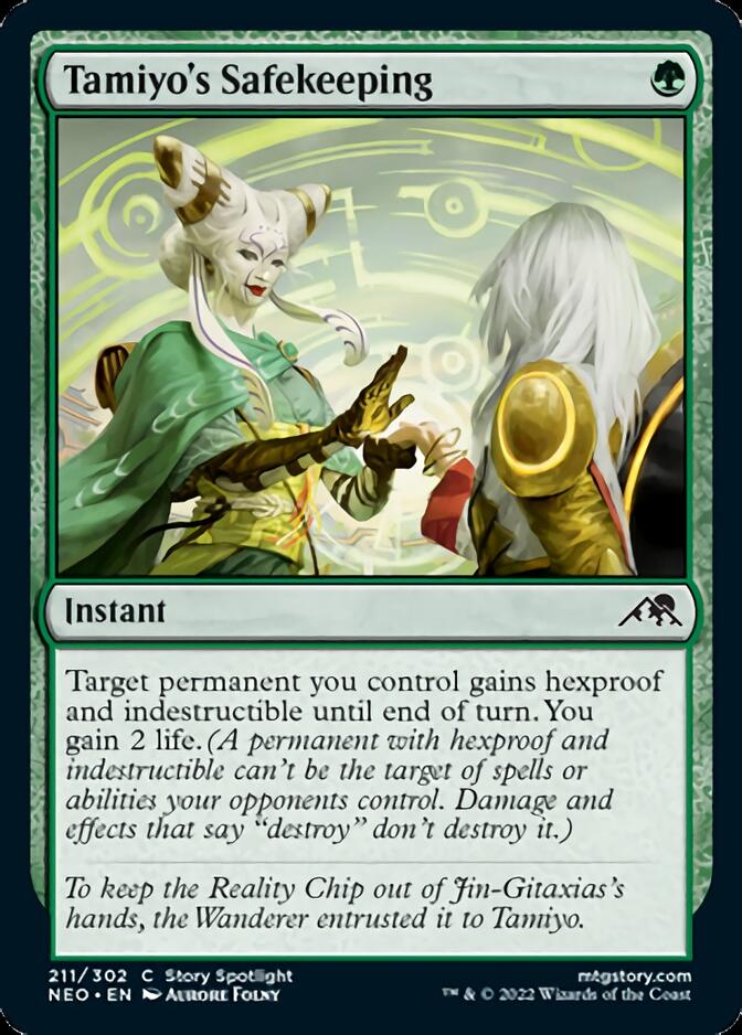 Tamiyo's Safekeeping [Kamigawa: Neon Dynasty] Magic: The Gathering