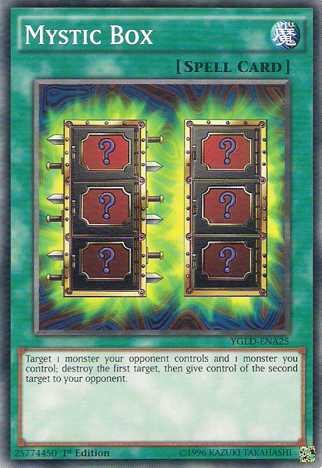 Mystic Box [YGLD-ENA25] Common Yu-Gi-Oh!