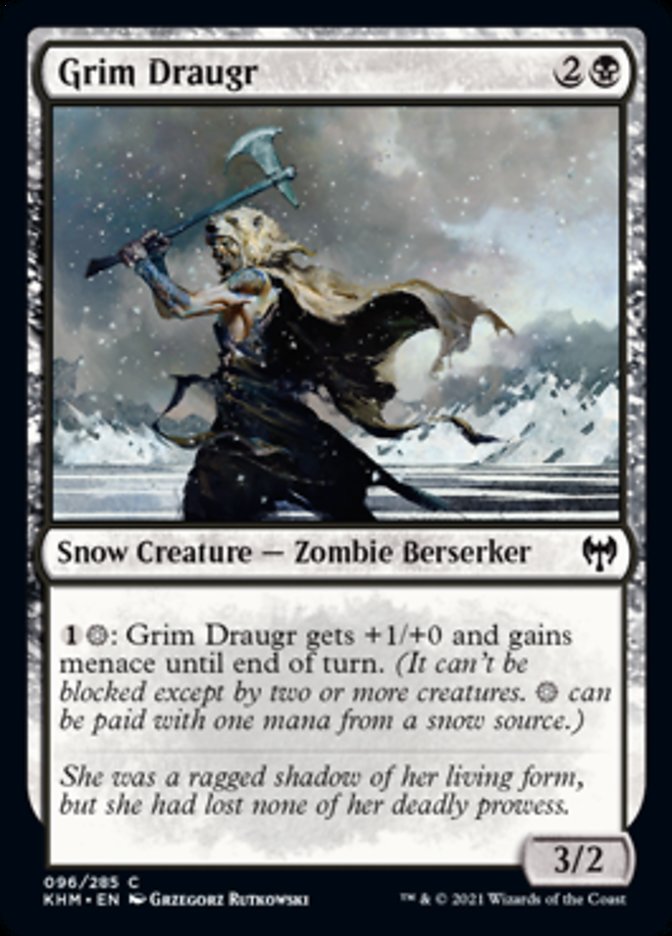 Grim Draugr [Kaldheim] Magic: The Gathering